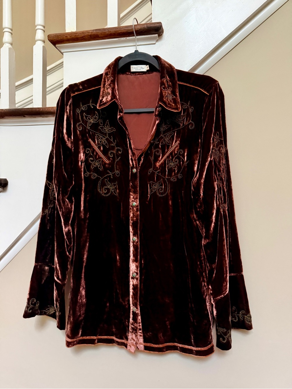 Tasha Polizzi western blouse